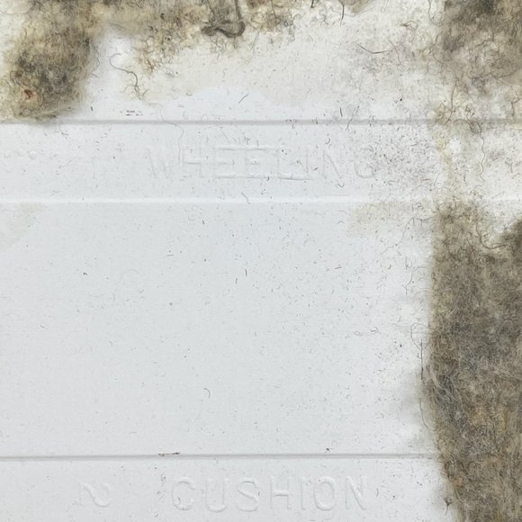 Vintage Wheeling Cushion Hand Painted Hibiscus 6" Square Tile Trivet - Picture 12 of 12